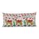 Housse de coussin brodée vintage 46x97 cm