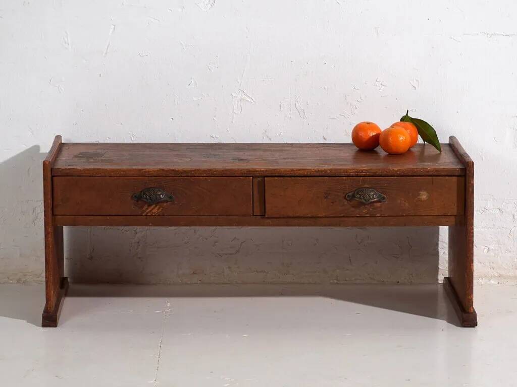 Old Japanese low table Chabudai – Showa period (c.1926-1970) #3