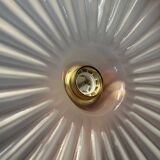 Vintage serrated pendant light