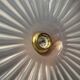 Vintage serrated pendant light