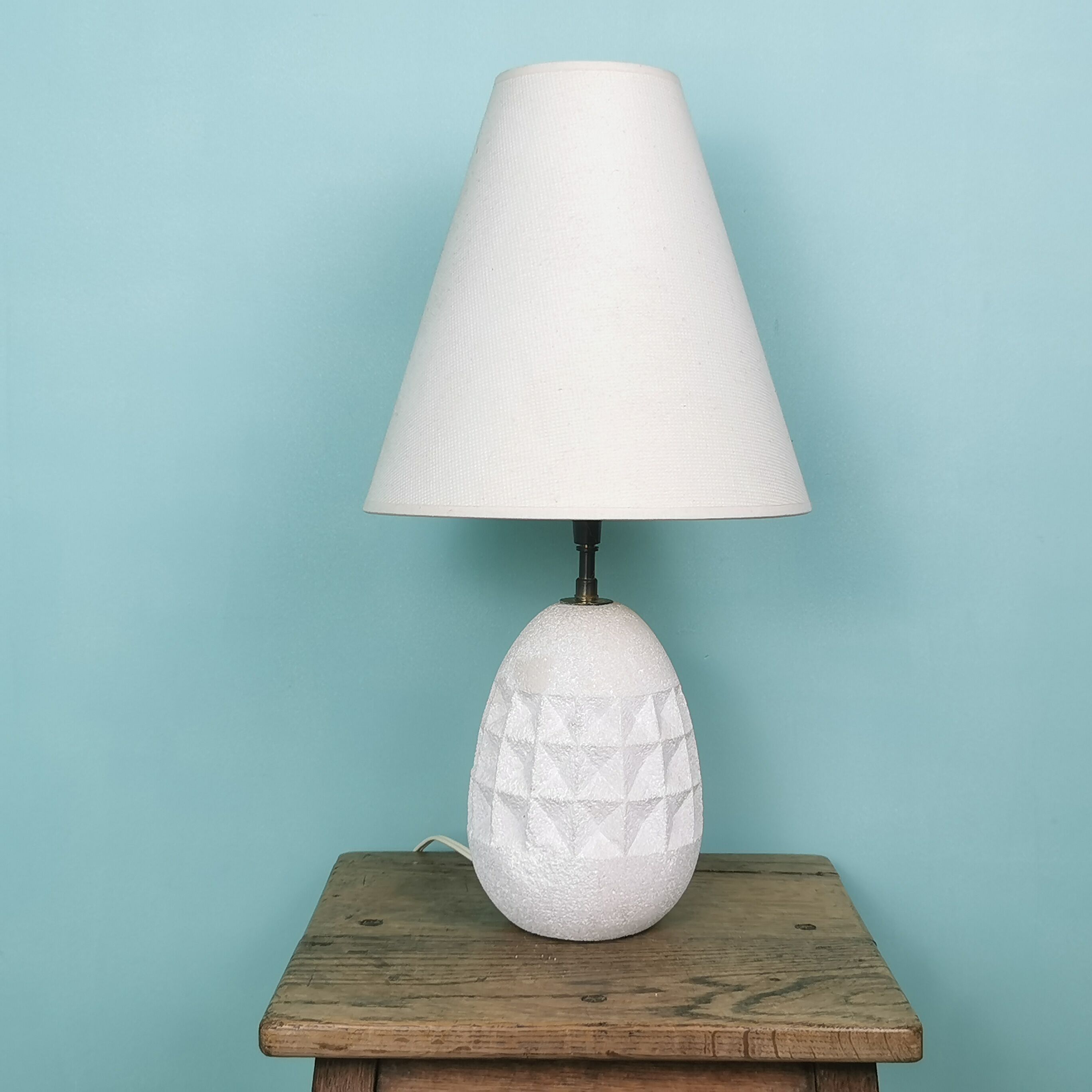 Lampe en pierre