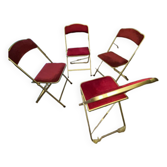 Folding opera chairs