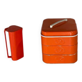 Husqvarna pitcher and Swedish bread box from the 70s