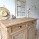 Antique wooden sideboard