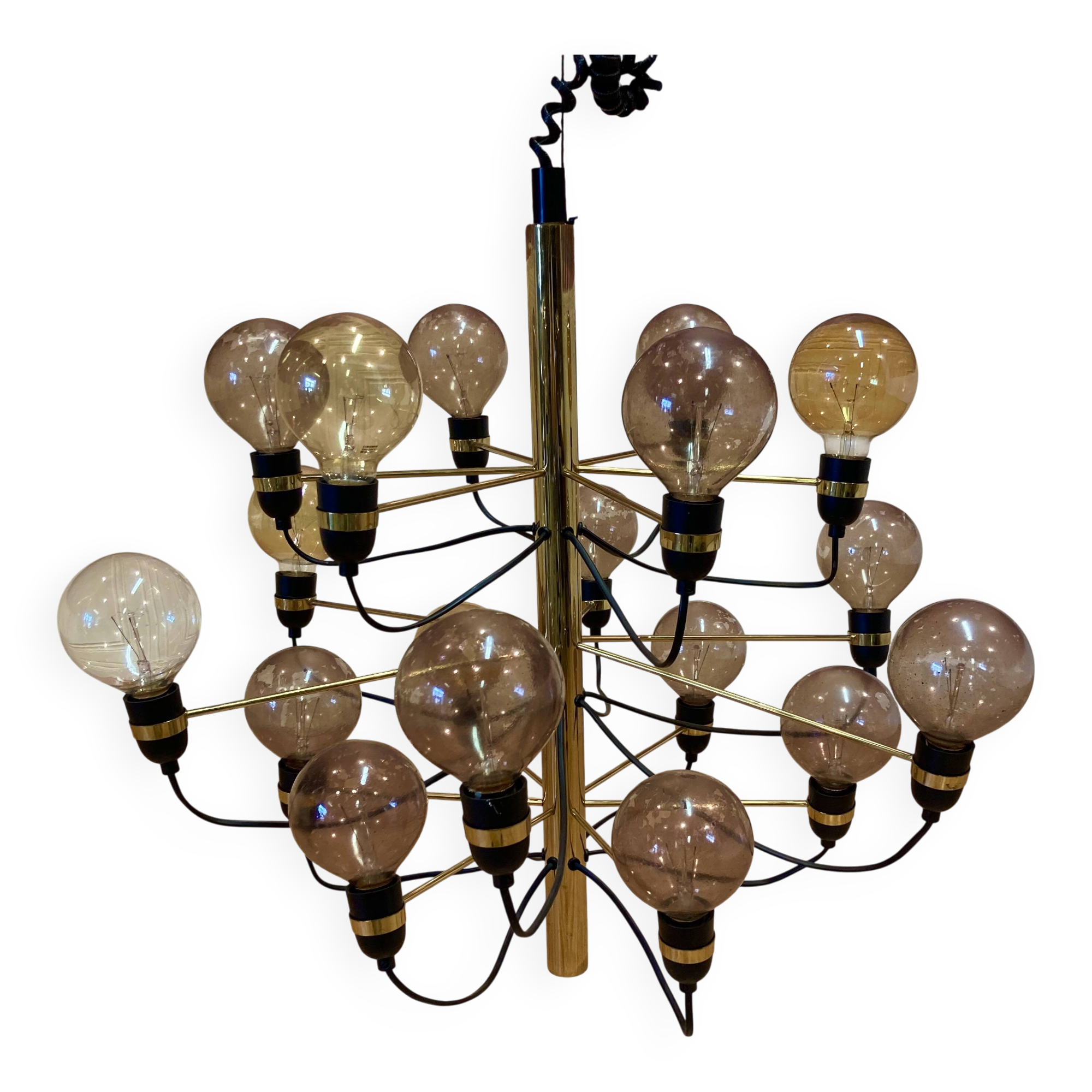 Lustre en métal, 1970