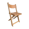 Ancienne chaise scandinave pliante