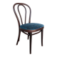 Vintage Bentwood Chair with Upholstered Seat / Thonet Style Dining Chair /