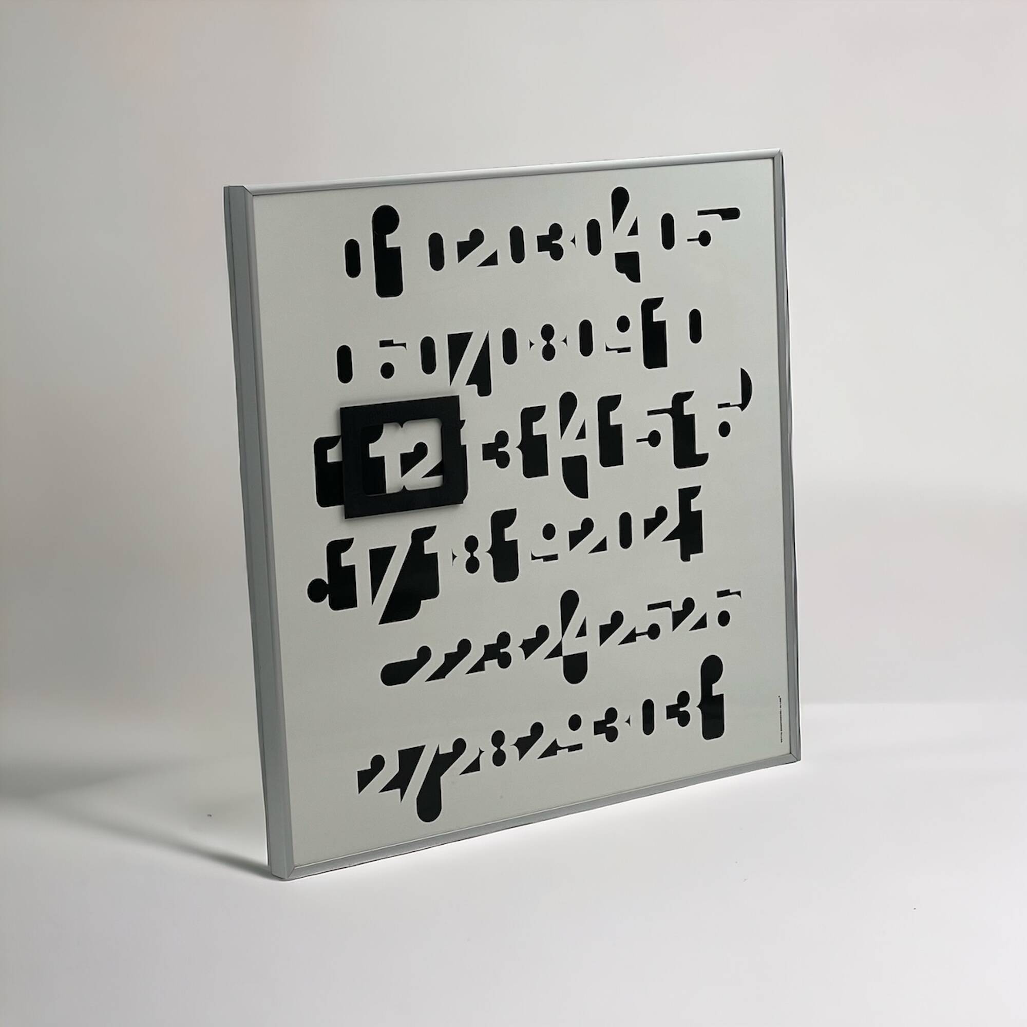 Rare Calendar 'Imbroglio', Jean-Pierre Vitrac Iconic Design 1970s