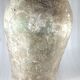 Pot ancien en terre cuite gris/vert