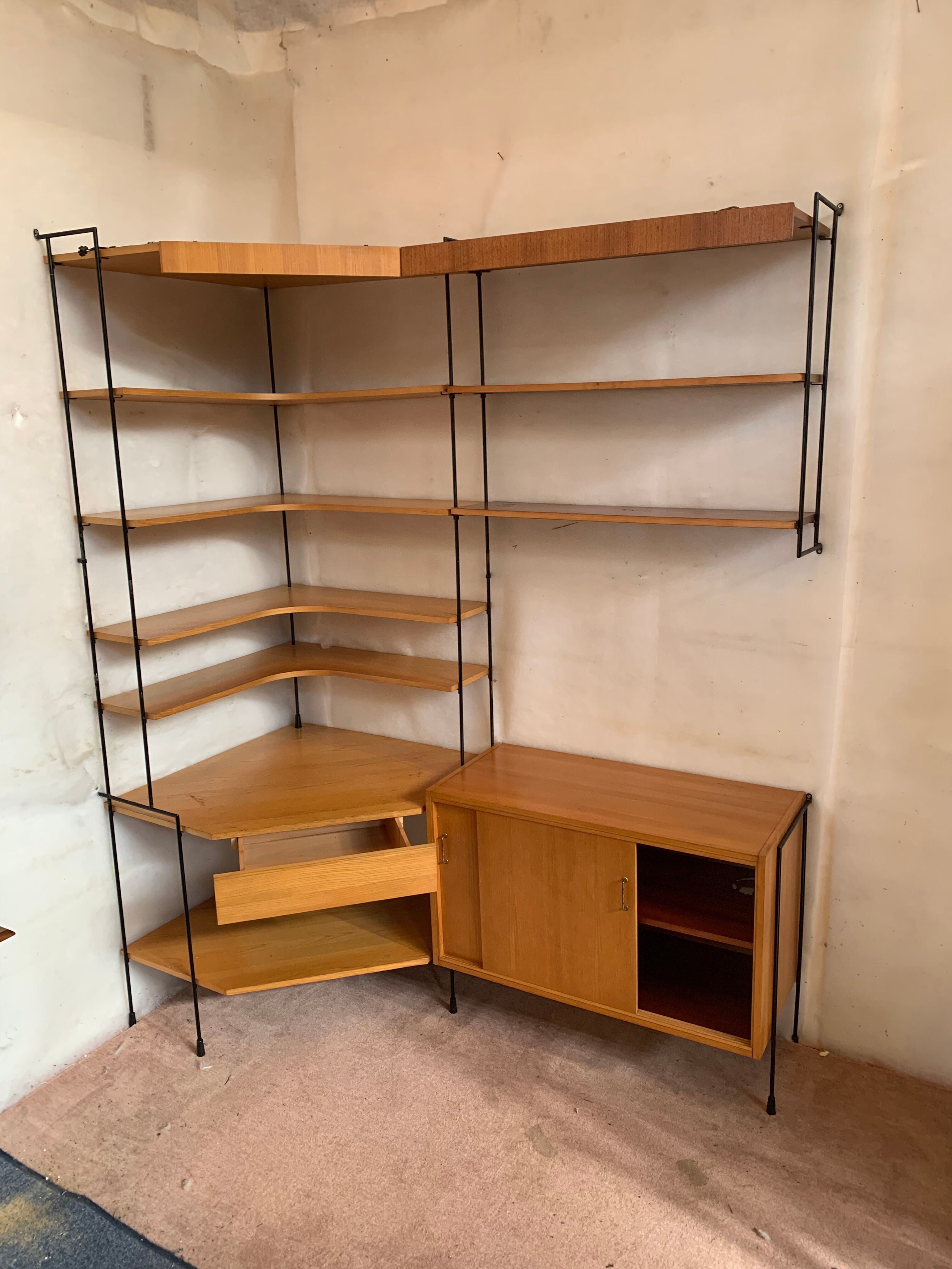 OMNIA Wallunit DDR  Étagère murale 1960