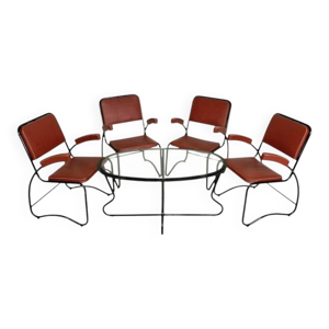 Ensemble de 4 fauteuils