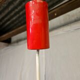 80s brushed aluminum pendant light