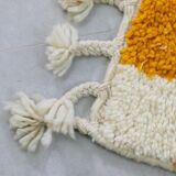 AZILAL orange wool rug 300cmx200cm