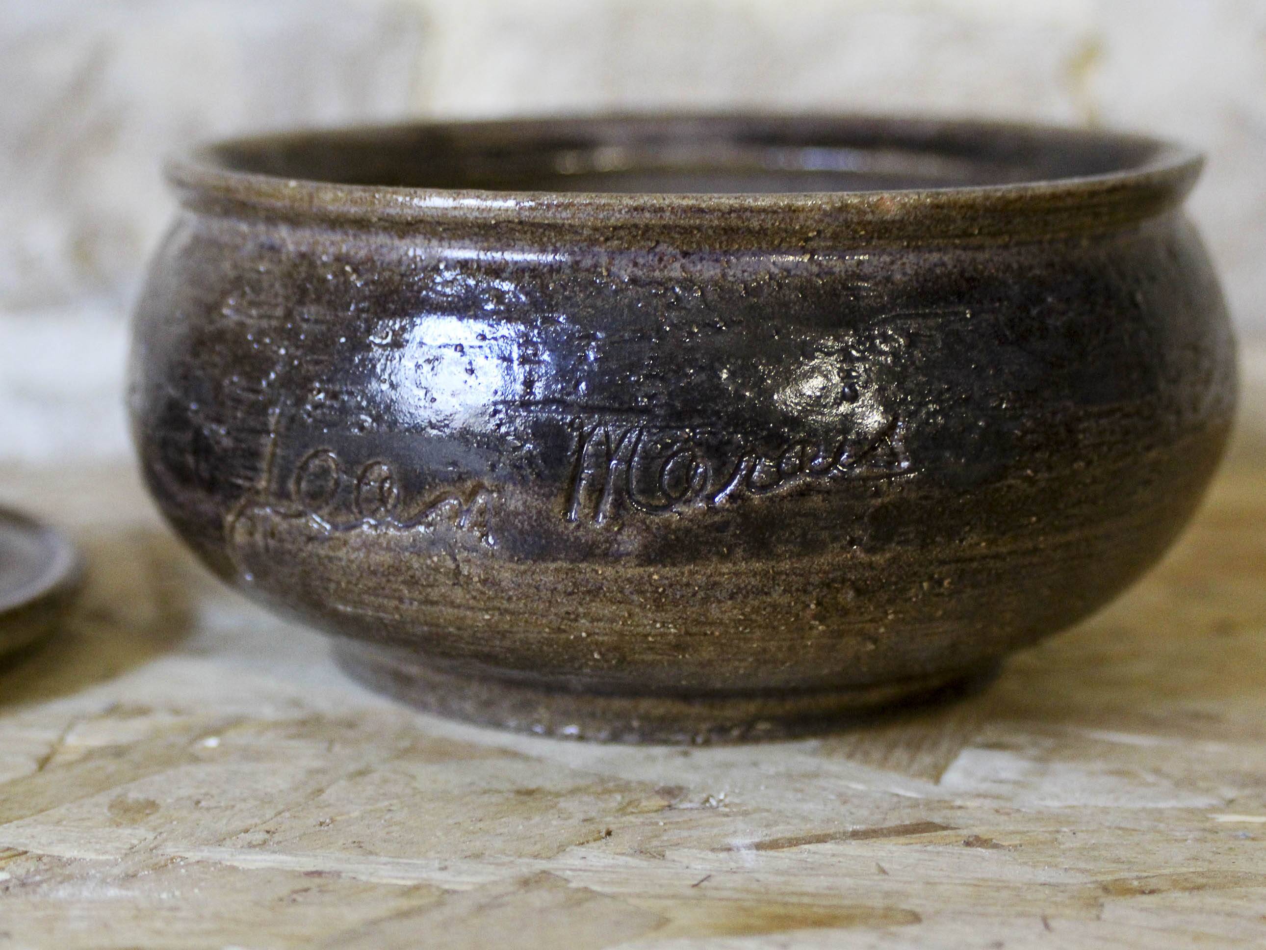 Jean Marais ceramic covered pot