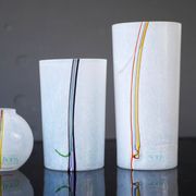 Glass vases by Vallien for Kosta Boda, set of 3