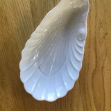 White porcelain shell ravier
