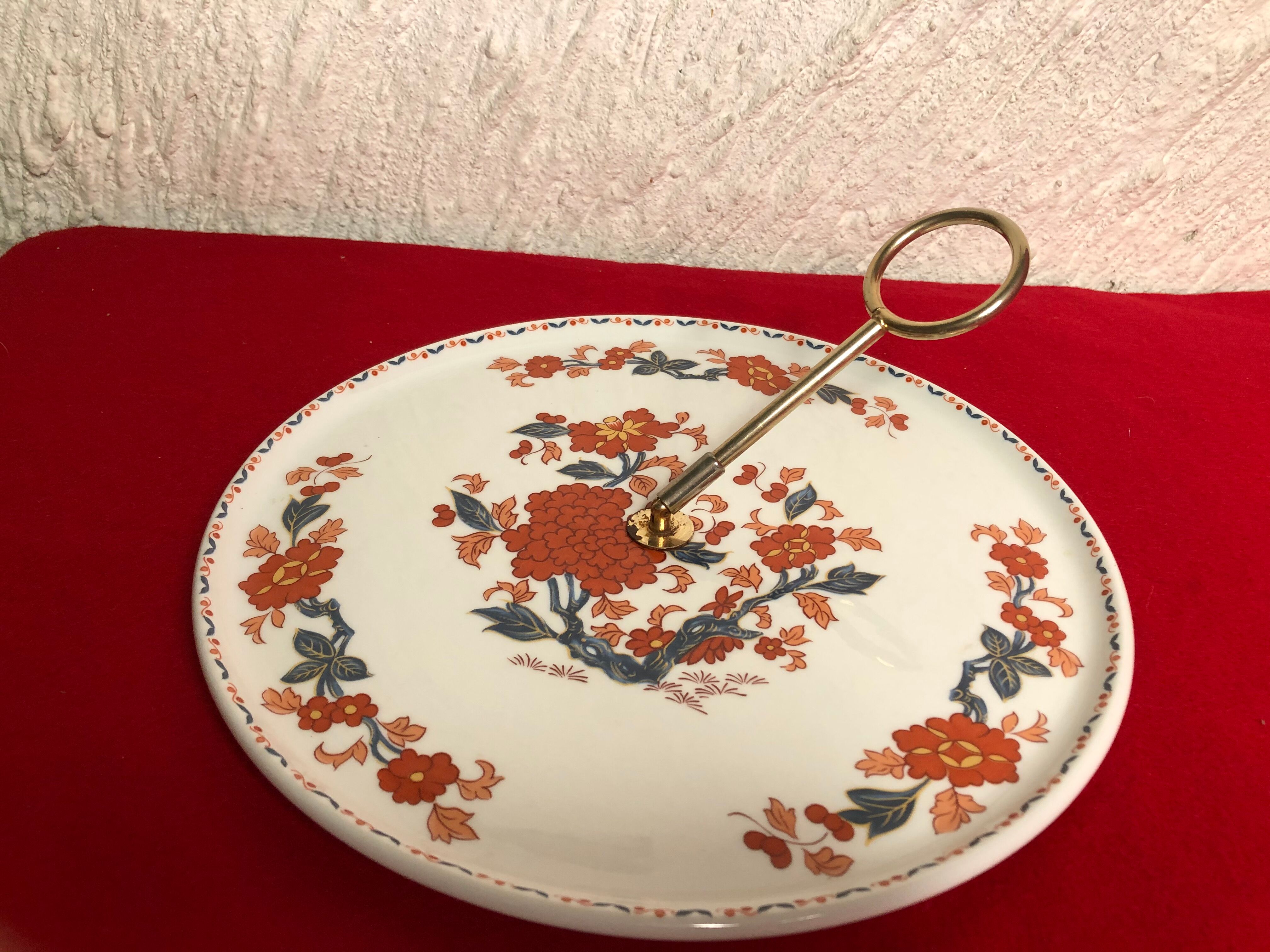 CHEESE service dish in Porcelain of Paris model YUNAM