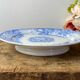Old Sarreguemines earthenware dish