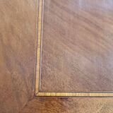 Walnut work table circa 1840.