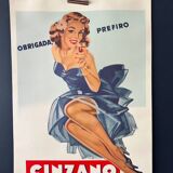 CINZANO Advertising Poster