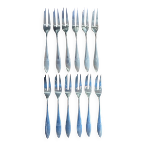 12 fourchettes à condiments