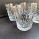 Whiskey glasses - hand-cut crystal