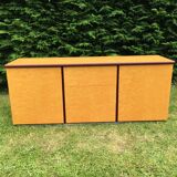 Vintage sycamore sideboard Mario Sabot 1970