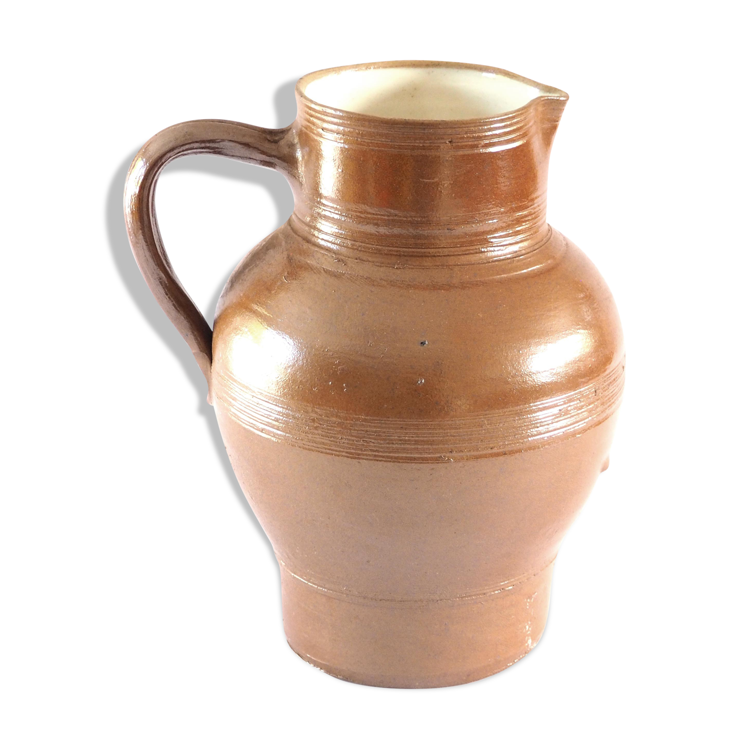 Stoneware pitcher