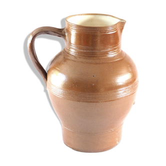 Stoneware pitcher