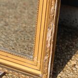 Rectangular gold mirror 1615mm