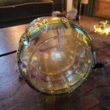 Italian molded glass pitcher – 1980s-90s