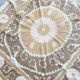 Vintage hand-embroidered tablecloth 136x158 cm
