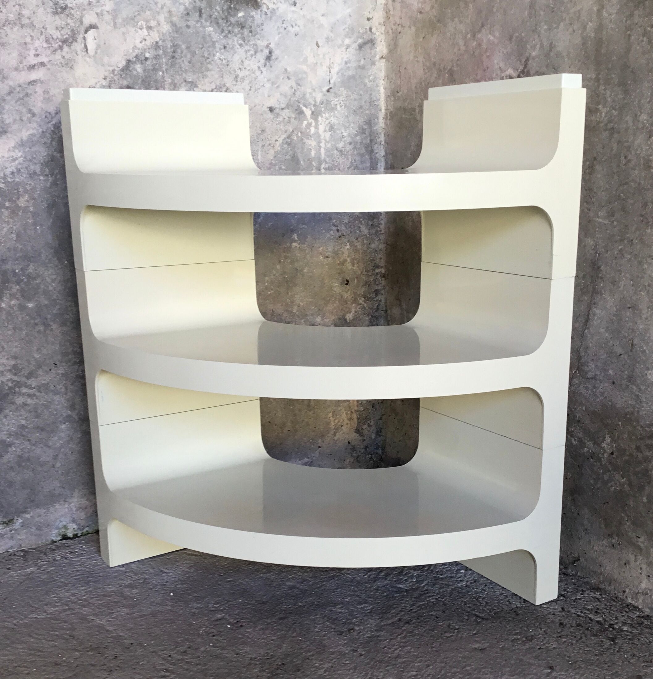 Modular corner shelves by Jo Je Bins for Vardani - Italian design 1960