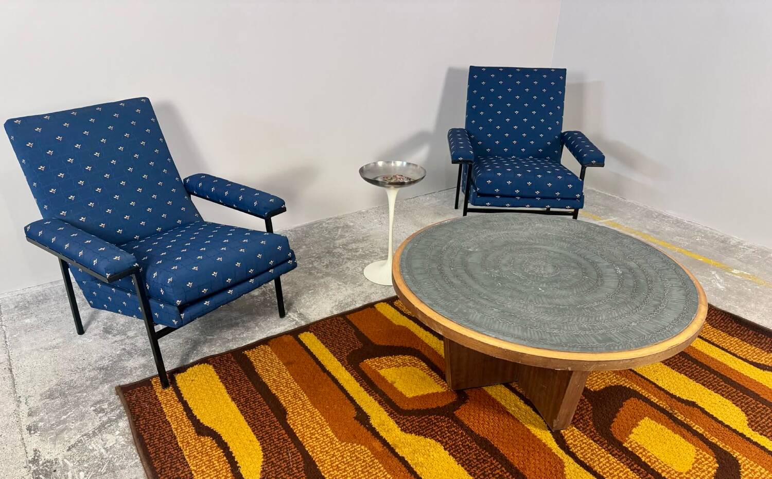 Guariche Armchairs ARP Guariche Motte Mortier 1955