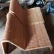 2x Wicker Lounge chair P40 by Tito Agnoli