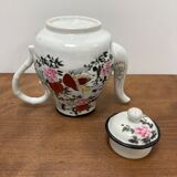 Hand-painted porcelain teapot