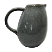 Pitcher in Drôme earthenware signed Jars XXth