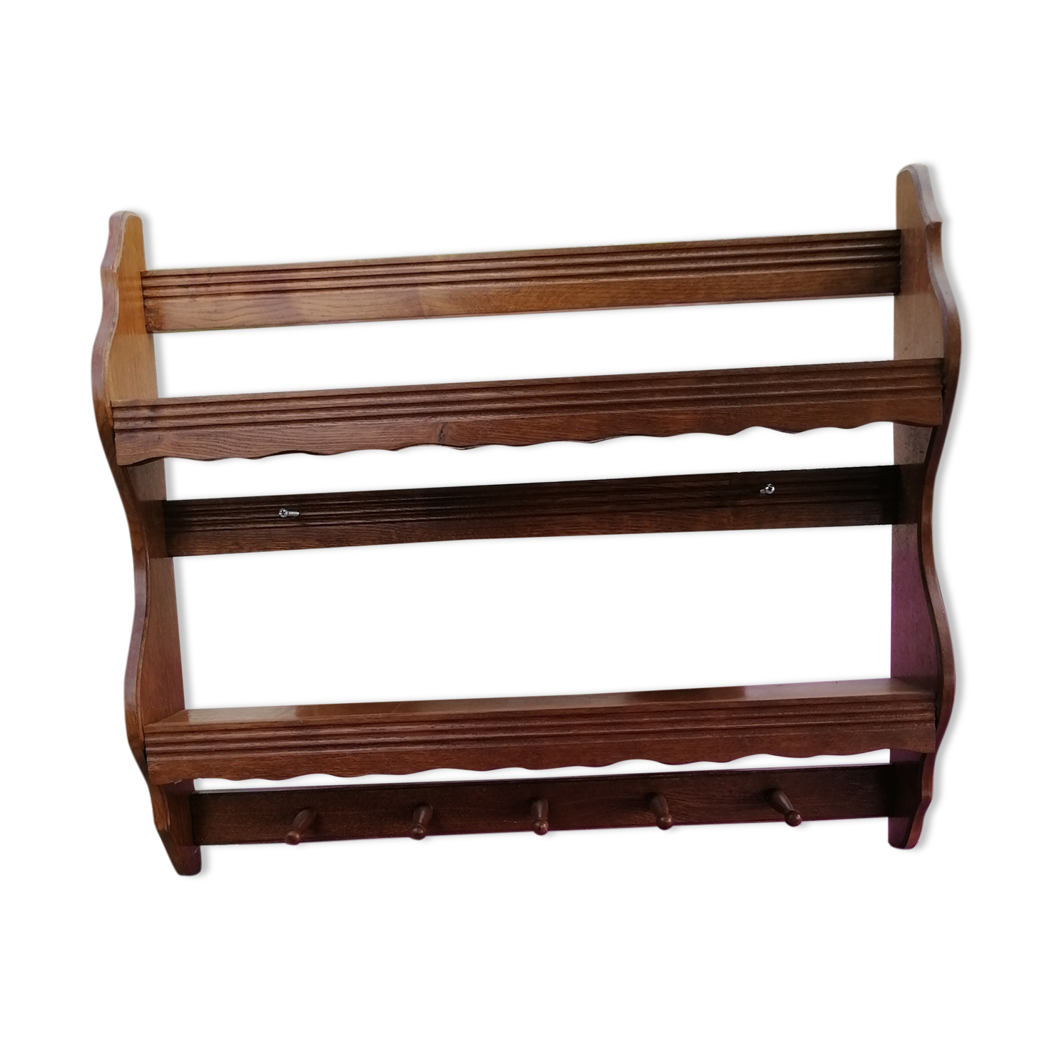 Wooden wall floor for spices or other