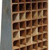 1940 Industrial Wooden Shelving Unit industrial design