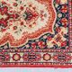 Carpet rug seal pure wool vintage