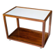Vintage Scandinavian Rosewood Serving Trolley 1960
