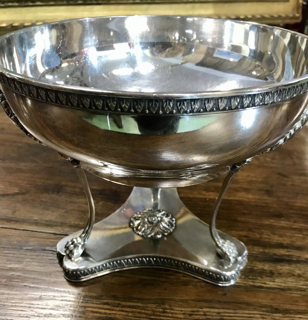 Silver-plated fruit bowl, Phenix