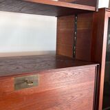 Mid-Century Modular Bookcase by Edmondo Palutari for Dassi, Italy, 1950s