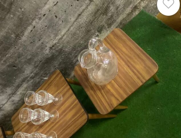 Vintage trundle tables