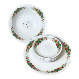 Fruit salad set, strawberry décor