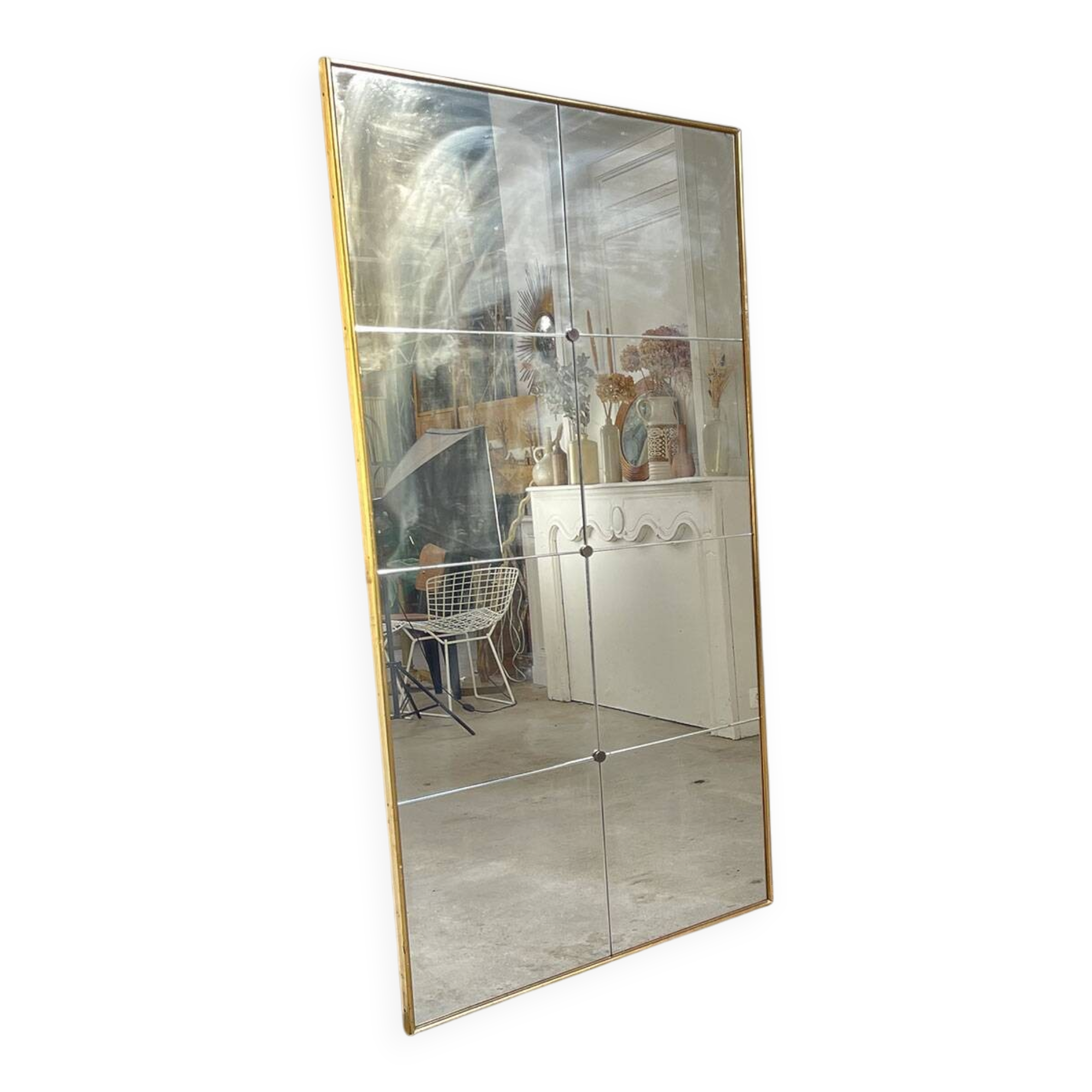 Large brewery mirror from the 1950s
