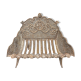 Ancien porte-bûches en fonte