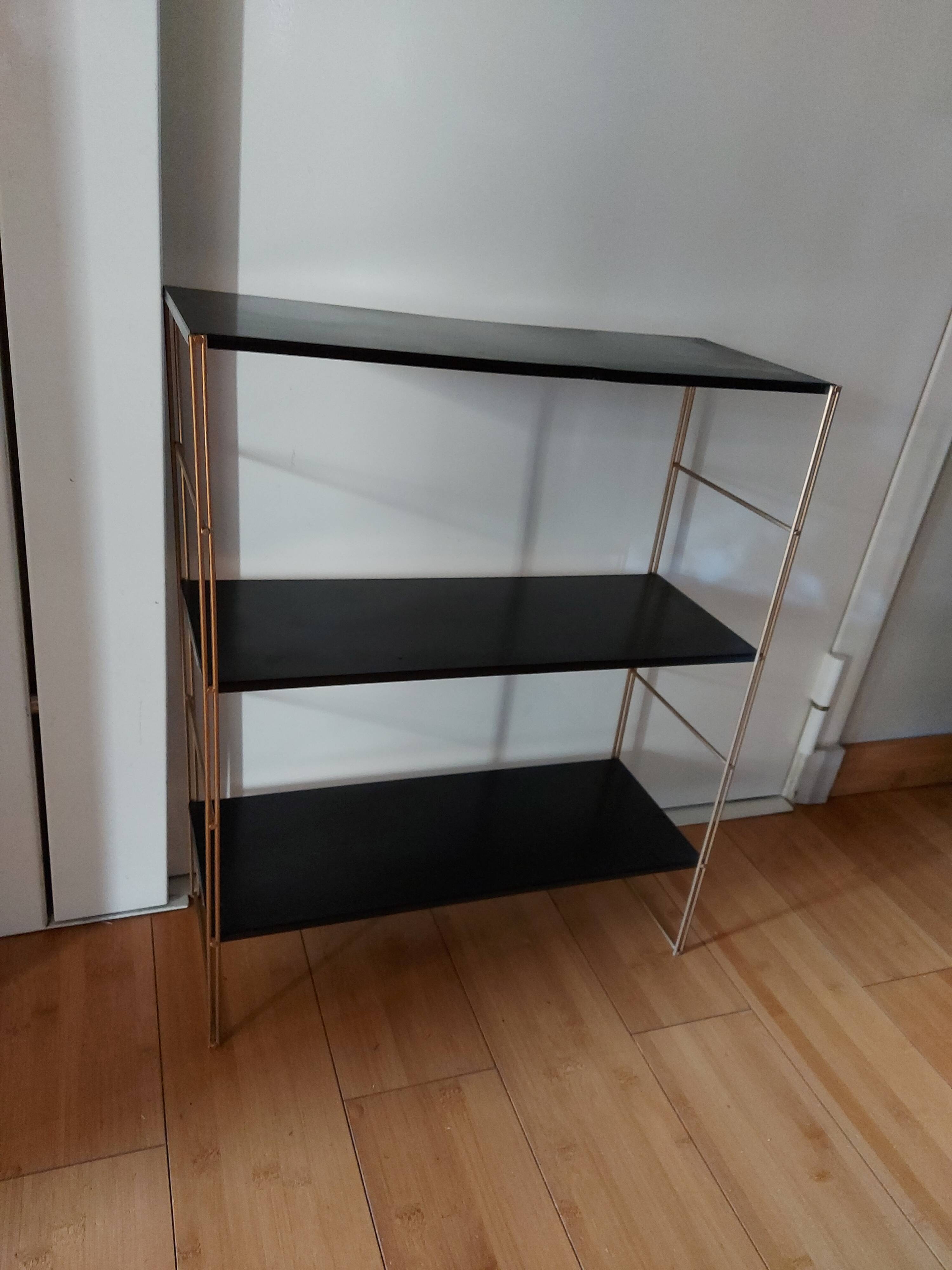 Vintage tomado, brass and metal floors
