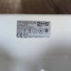IKEA Gyllen wall lamp in decorated glass, Scandinavian design.
