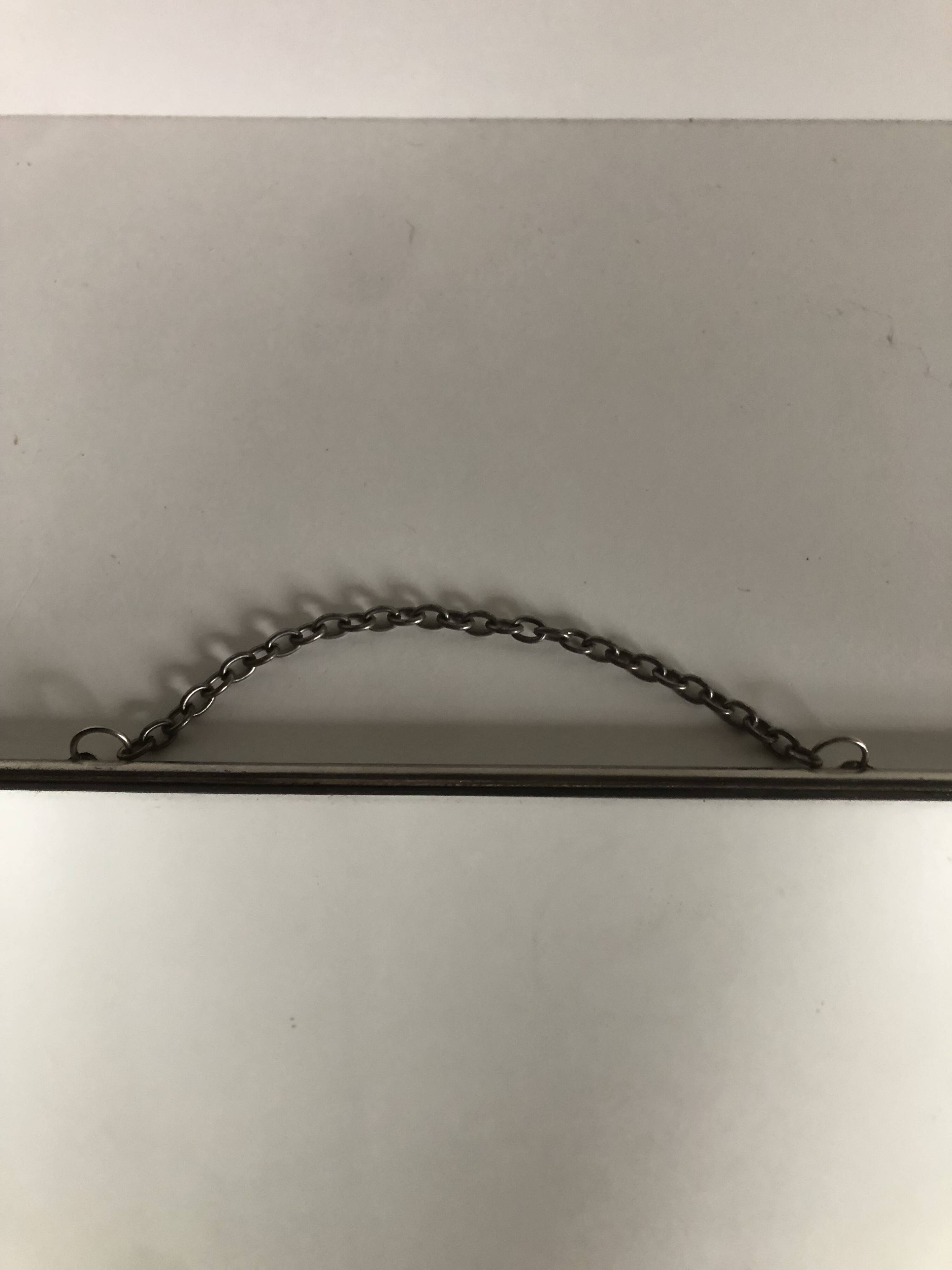 Vintage barber mirror